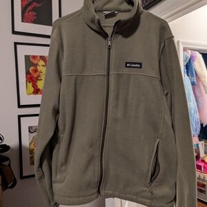 Columbia Sage Green Fleece Jacket